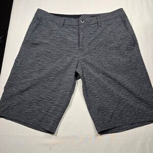 Volcom Golf Performance Static Hybrid Shorts Mens 34 Charcoal Grey Heather